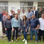 Comisión Hondurena y BID en su visita a FONAG