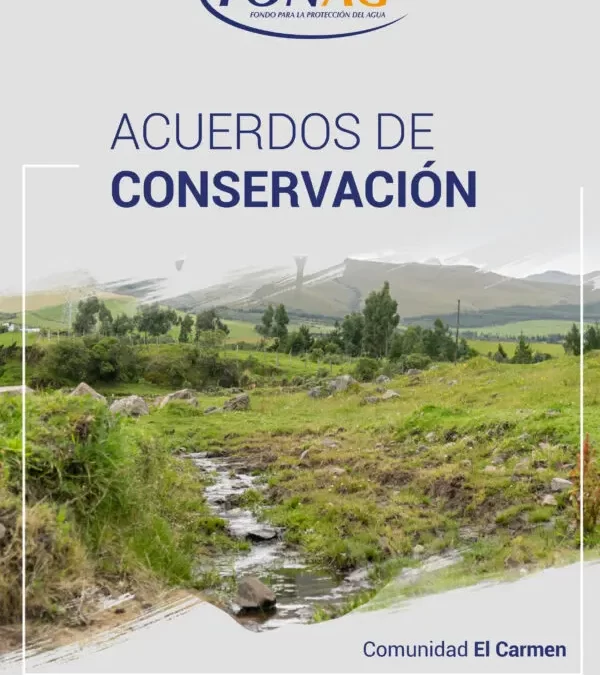 Acuerdo de Conservación El Carmen 2020